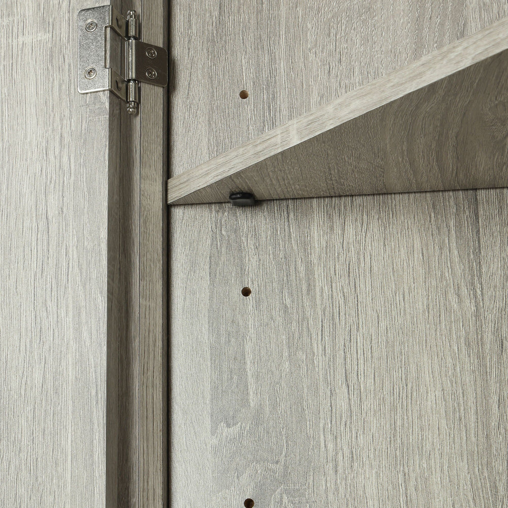 Triangle Bathroom Storage Cabinet, Adjustable Shelves