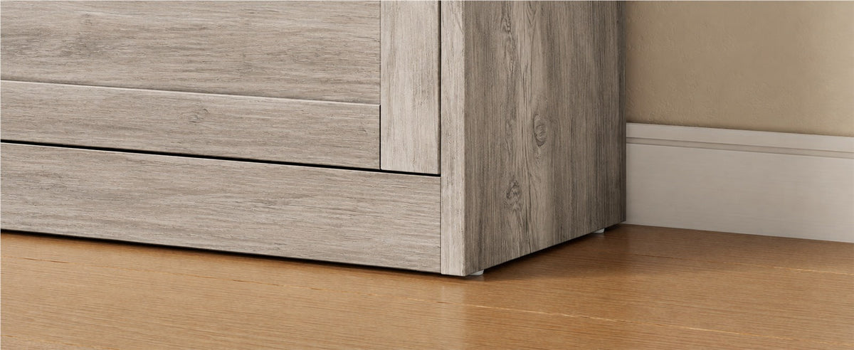 Narrow Shoe Cabinet with 4 Flip Drawers, 16-24 Pairs