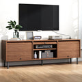59-Inch TV Stand for 65-Inch TVs with Sliding Doors
