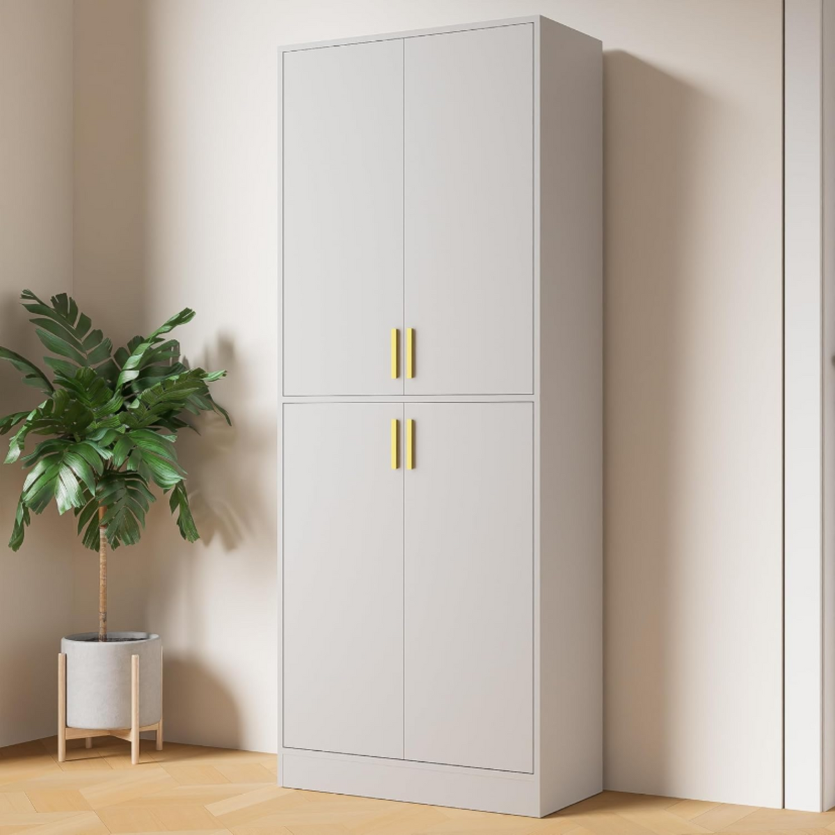 71 Inch Tall Kitchen Pantry Cabinet with Shelves