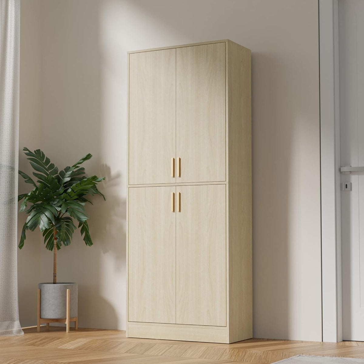 71 Inch Tall Kitchen Pantry Cabinet with Shelves