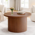 31.5 Inch Round Drum Coffee Table