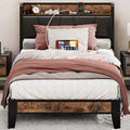 Twin and Twin XL Upholstered Storage Bed Frame