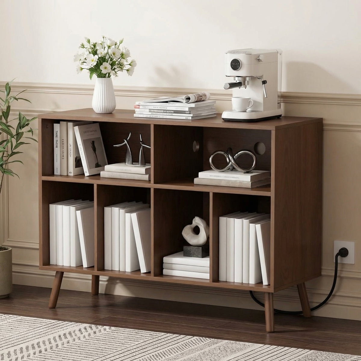 3-Tier Record Player Stand with 350 Album Storage
