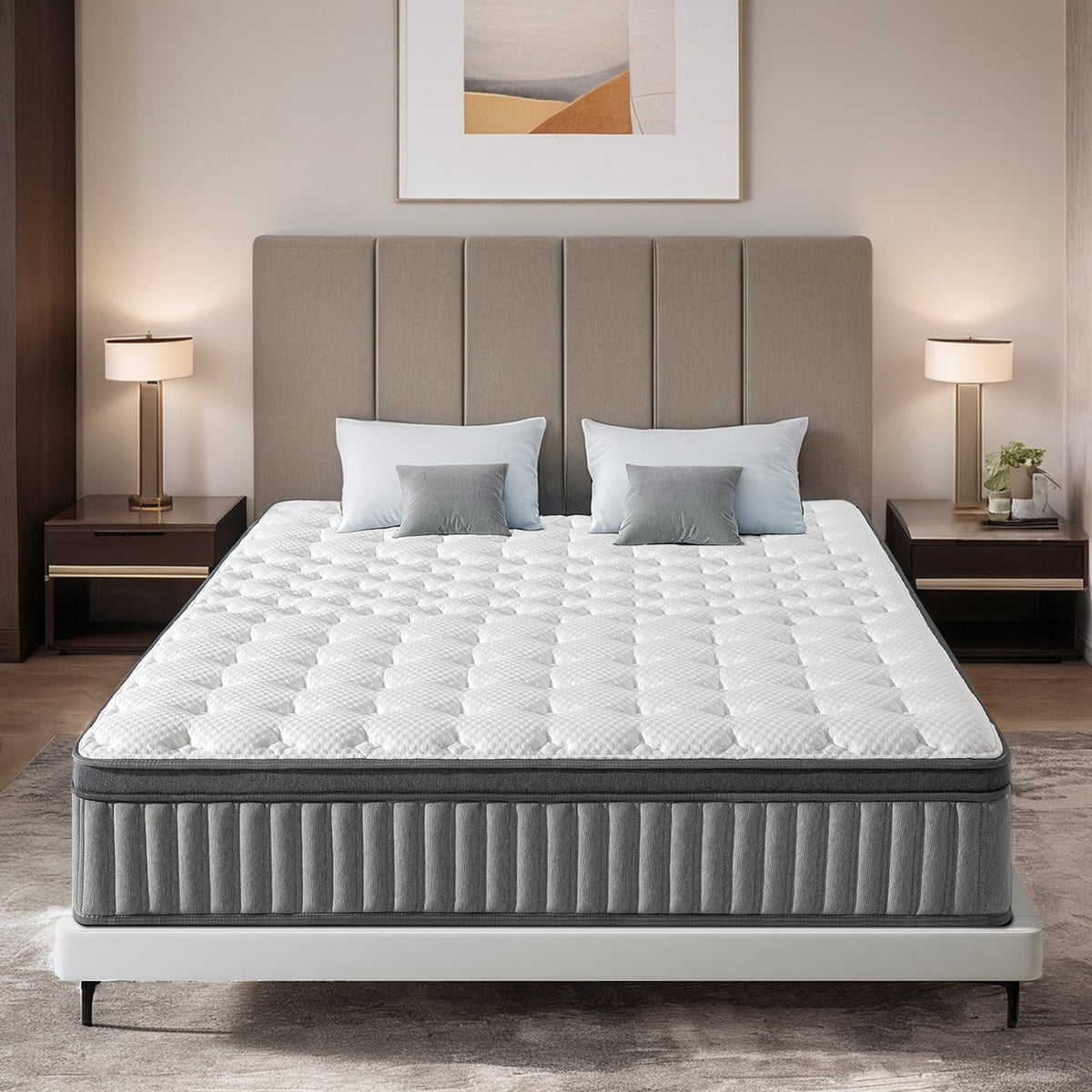 10 Inch Gel Memory Foam Mattress, Pocket Springs