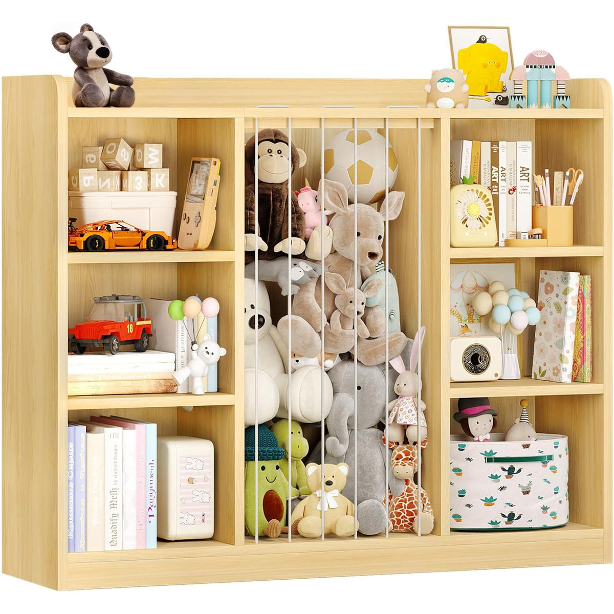Kids Toy Storage Organizer with 6 Cubbies
