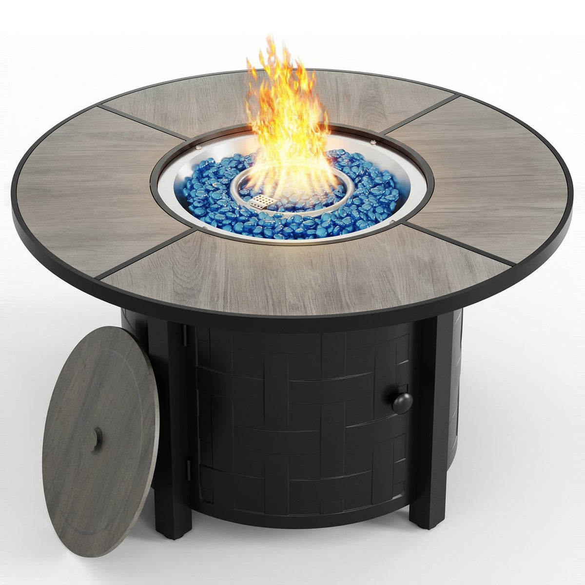 42 Inch Propane Fire Pit Table, 50,000 BTU