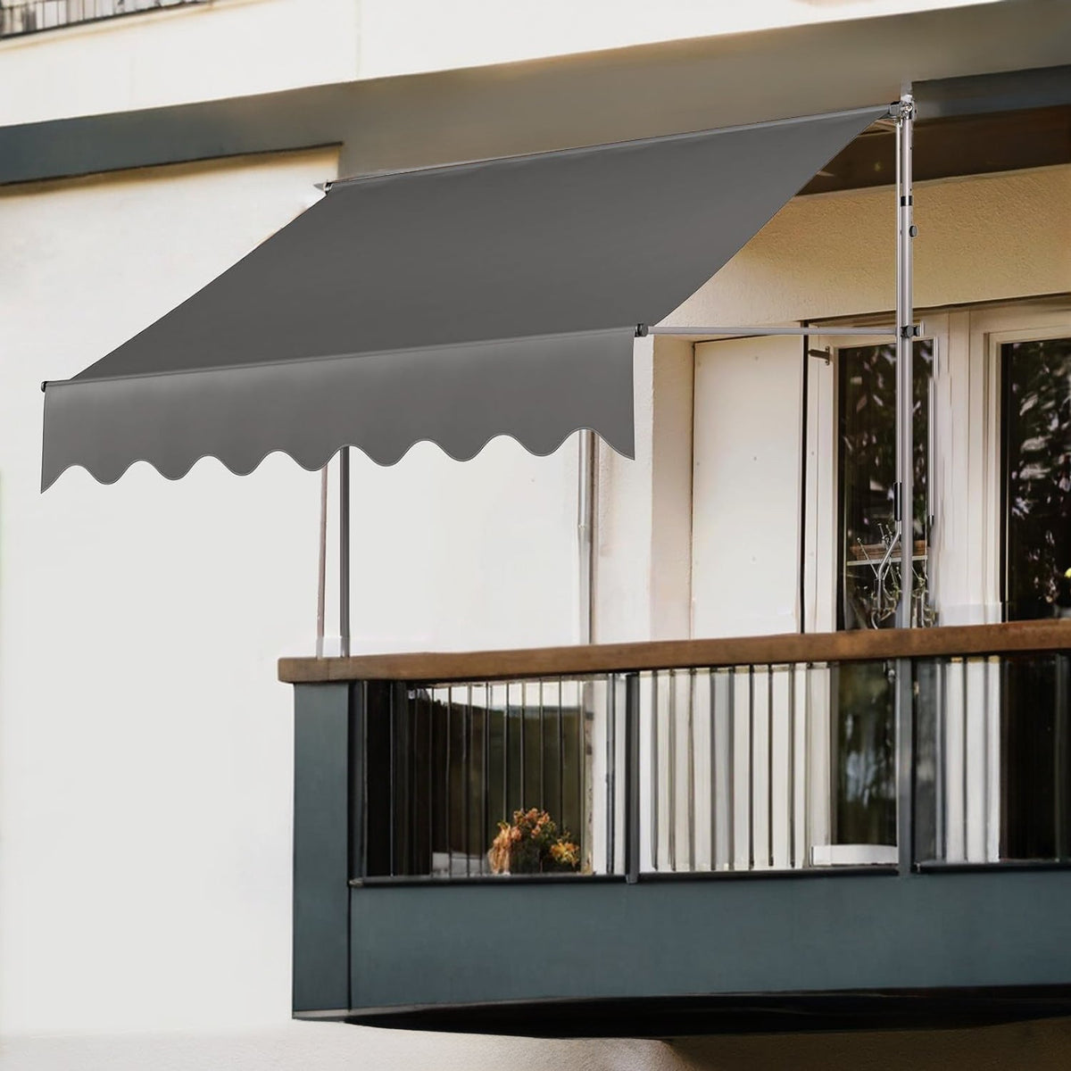 Retractable Patio Awning with UV Protection