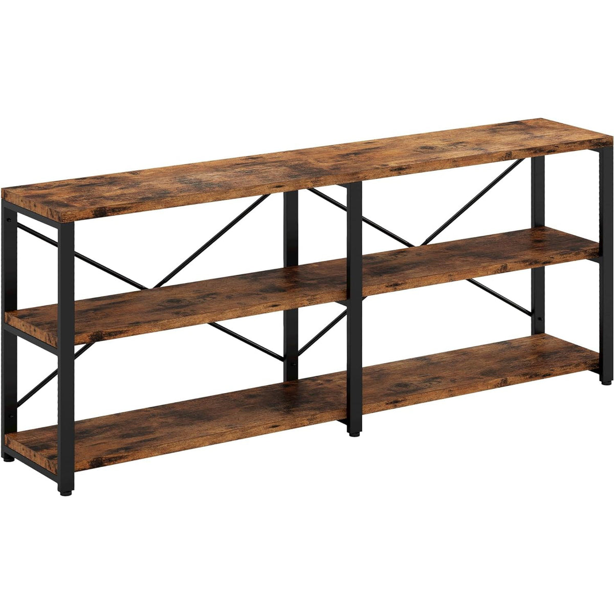 70.8 Inch 3-Tier Entryway Console Table
