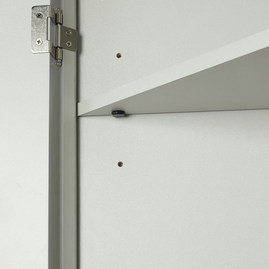 Triangle Bathroom Storage Cabinet, Adjustable Shelves