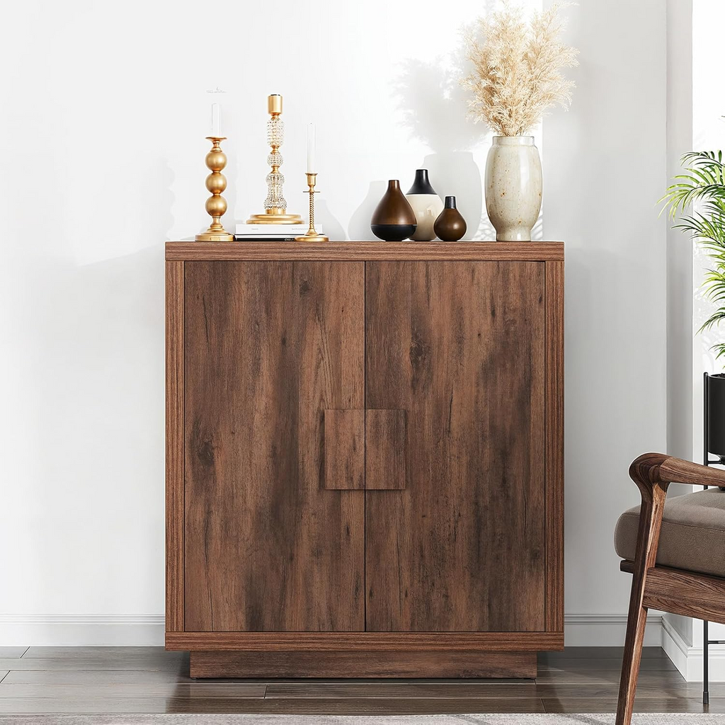 32" Sideboard Cabinet with 2 Doors and Adjustable Shelf