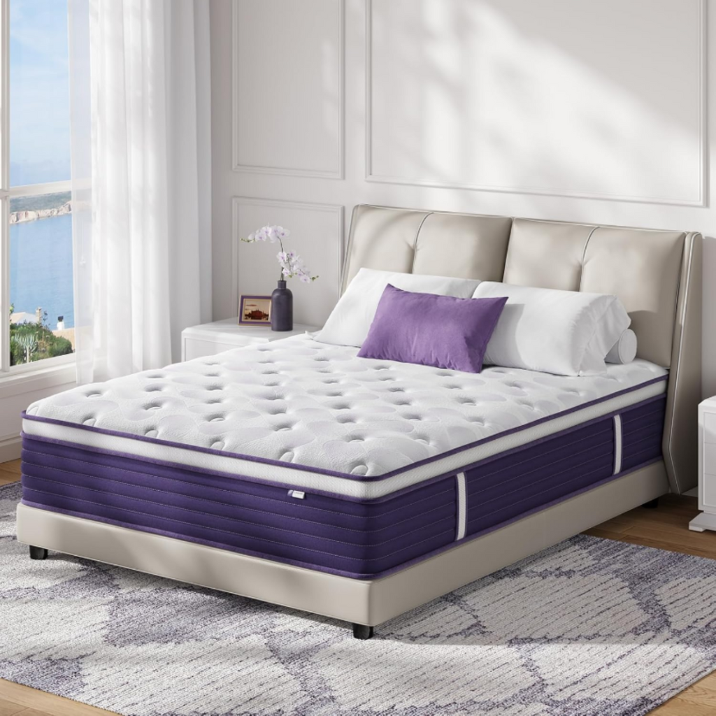 10 Inch Hybrid Mattress in a Box, Medium Firm