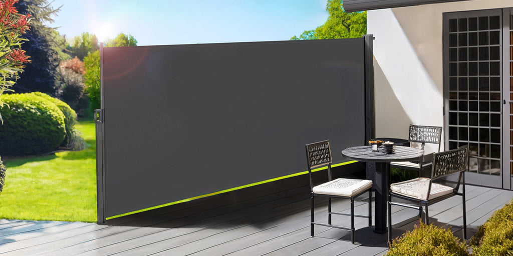 Retractable Side Awning Patio Privacy Screen
