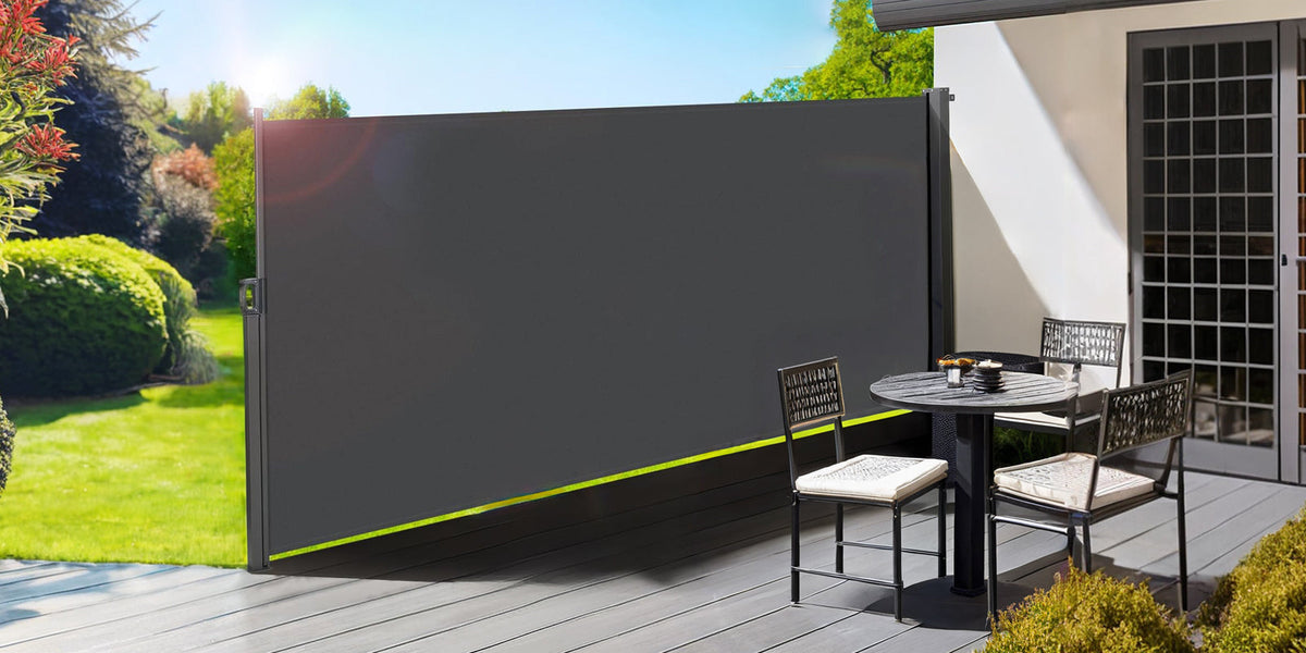 Retractable Side Awning Patio Privacy Screen