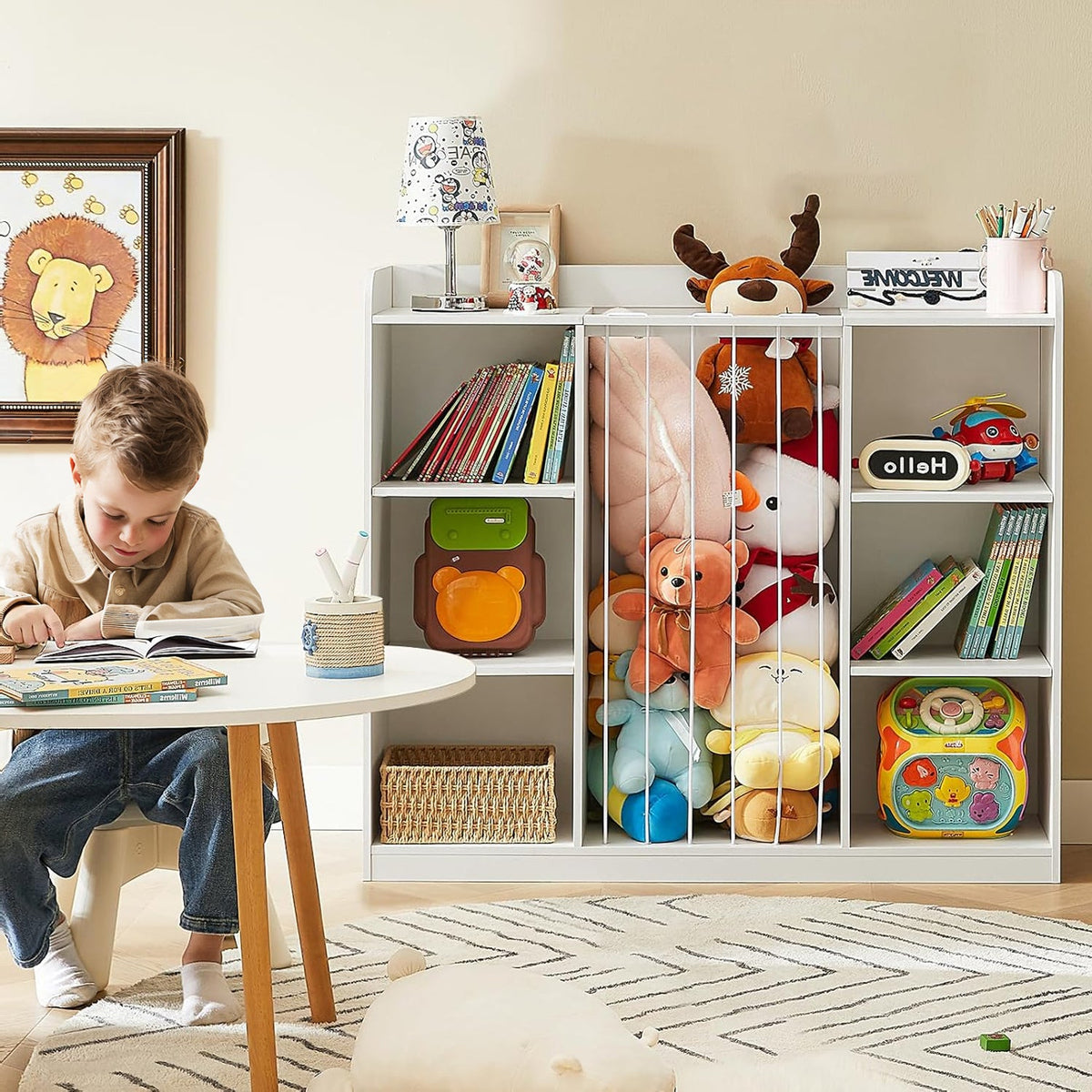 Kids Toy Storage Organizer with 6 Cubbies