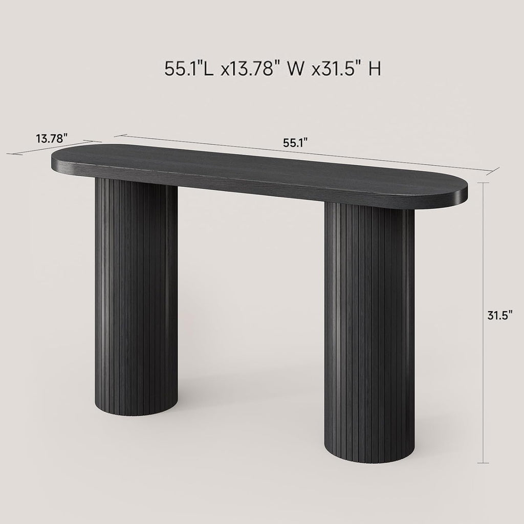 55-Inch Entryway Console Table for Hallway or Sofa