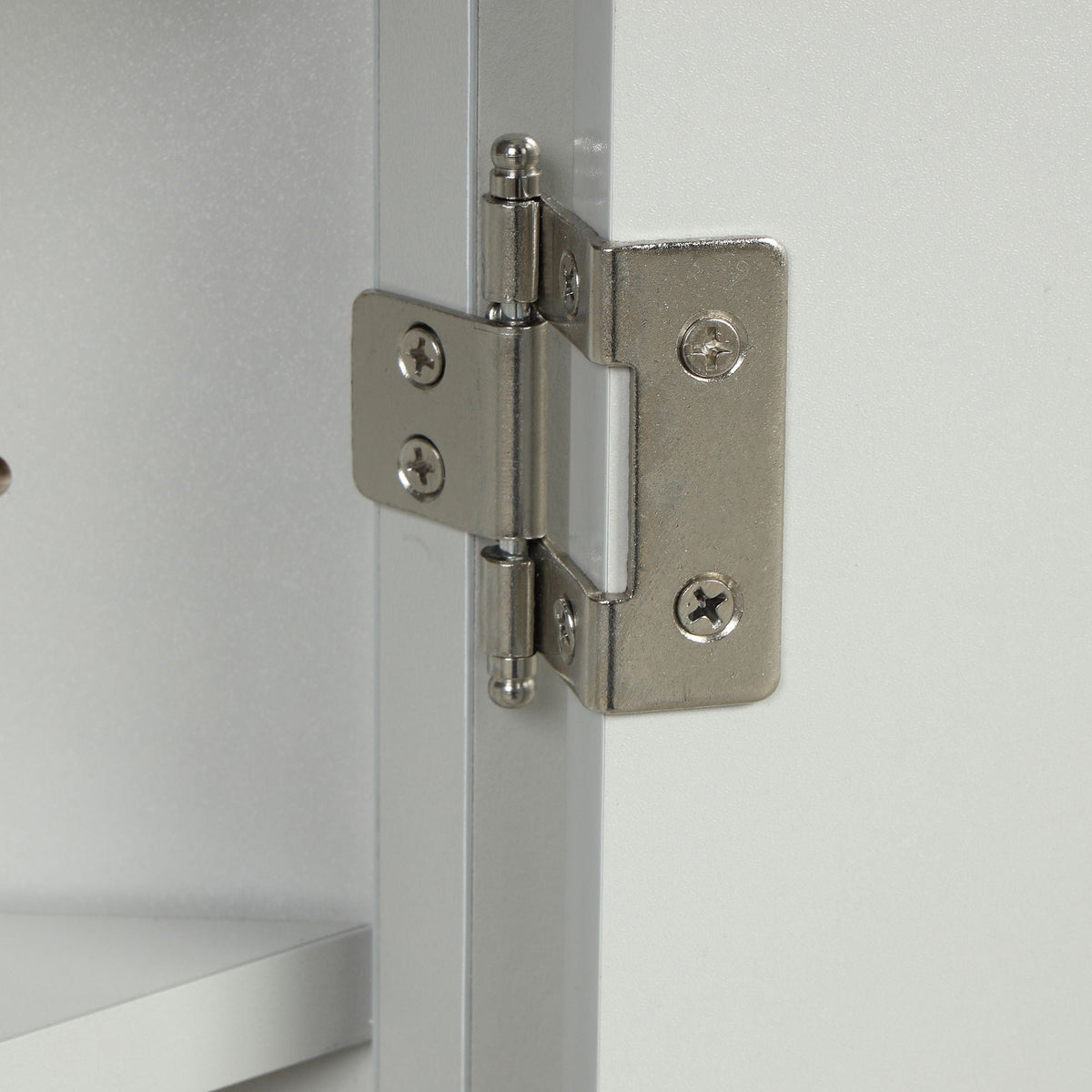 Triangle Bathroom Storage Cabinet, Adjustable Shelves