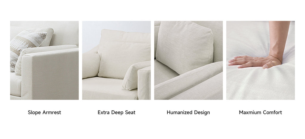 33 Inch Wide Coastal Armchair with Washable Slipcover