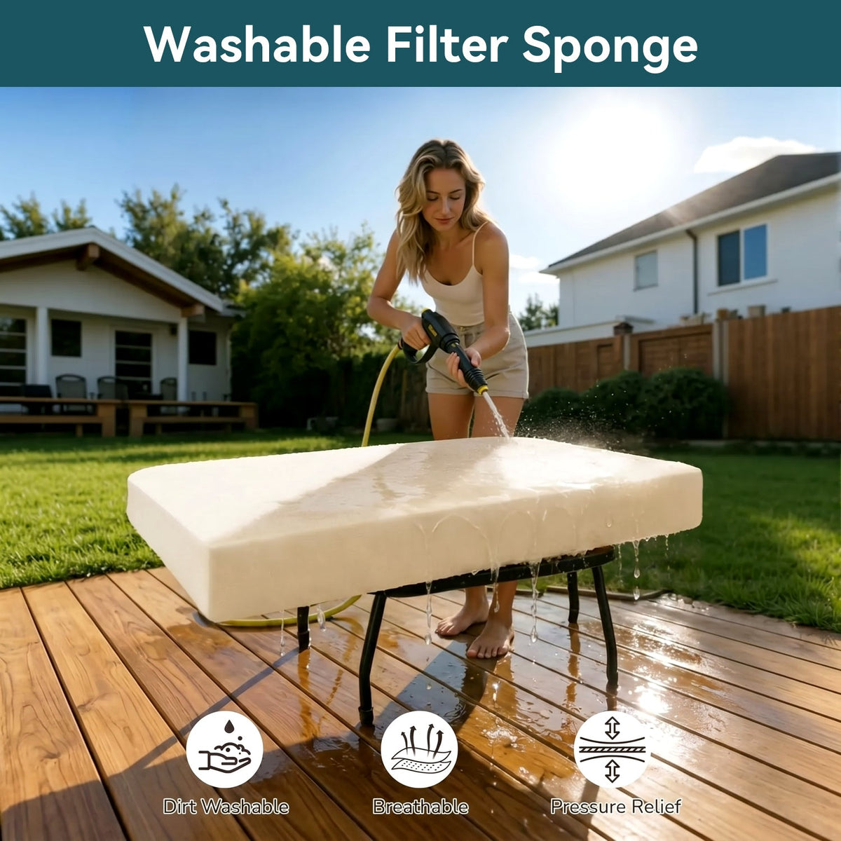 Washable Human Dog Bed for Adults, 75 x 47 Inch