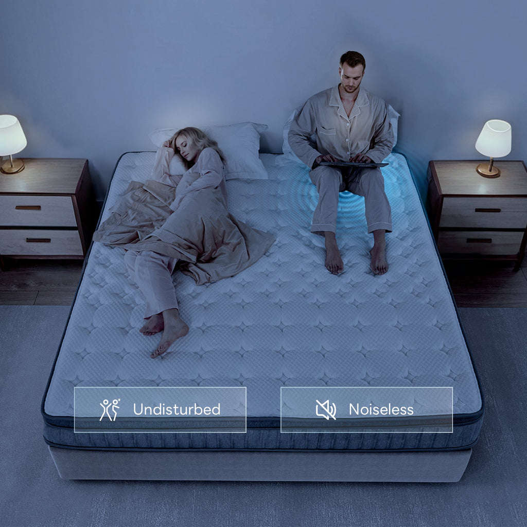 10 Inch Gel Memory Foam Mattress, Pocket Springs