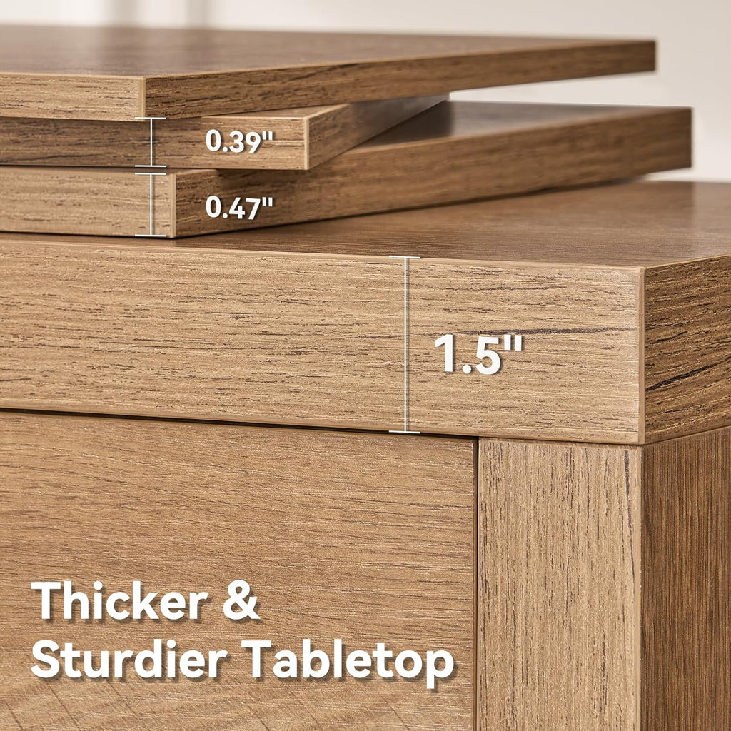 40 Inch Narrow Console Table with Drawers
