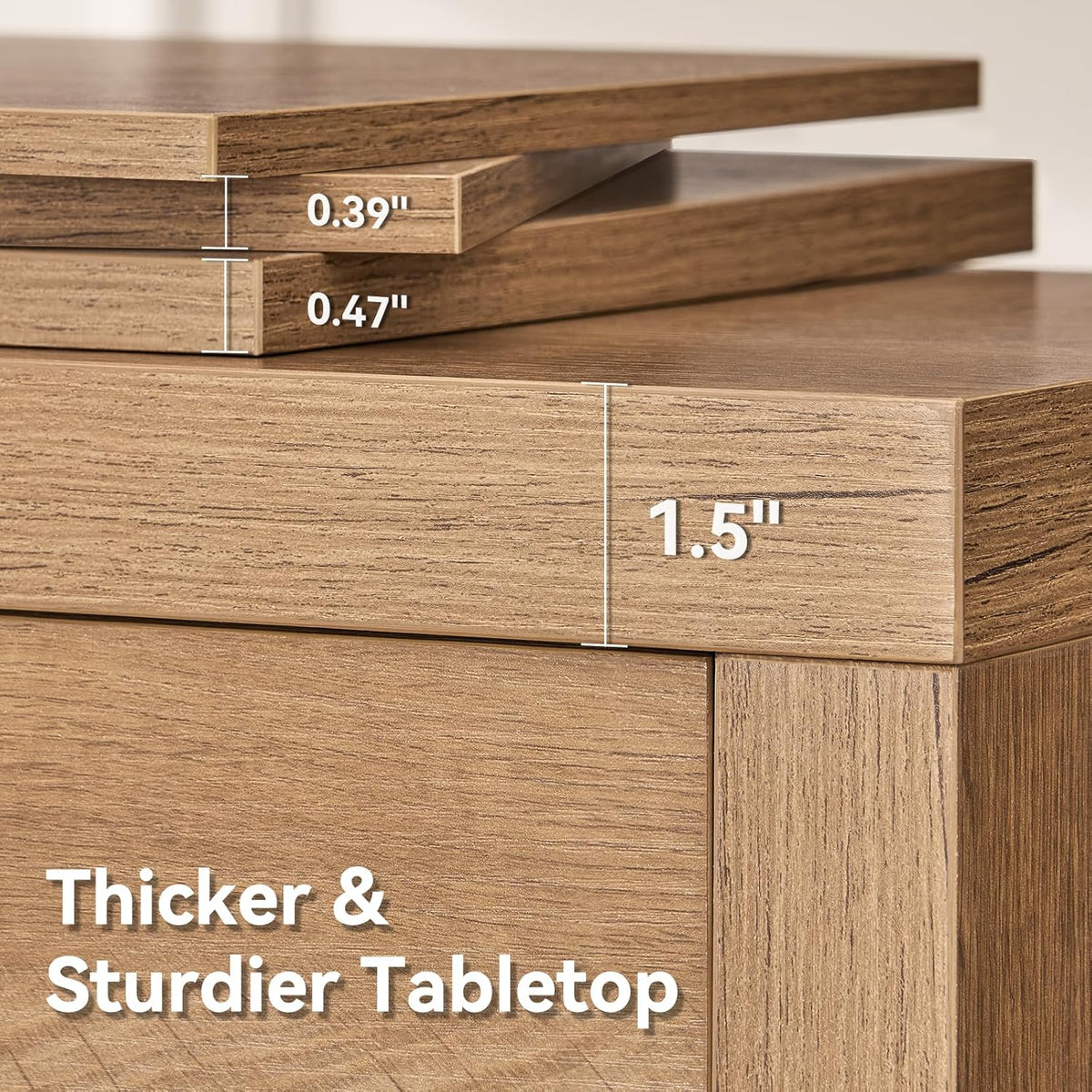 40 Inch Narrow Console Table with Drawers