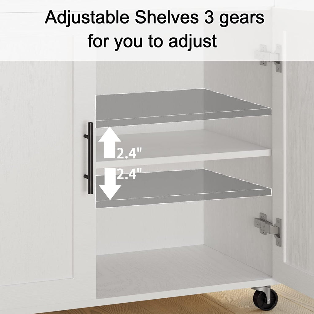 Rolling Kitchen Island with Drop Leaf and Towel Rack