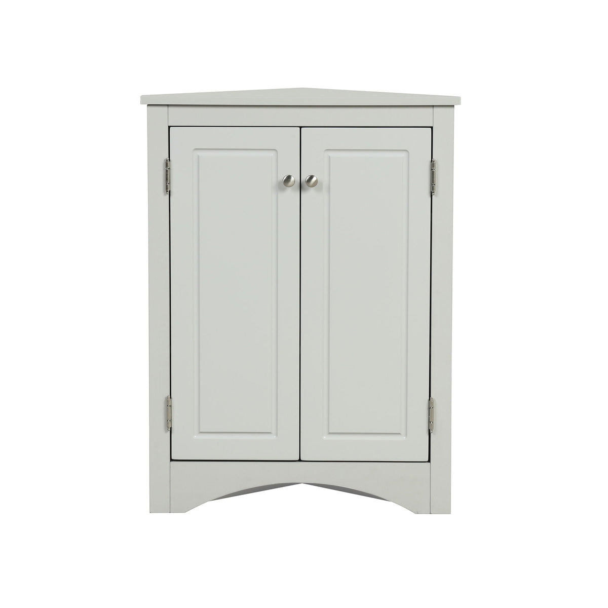 Triangle Bathroom Storage Cabinet, Adjustable Shelves