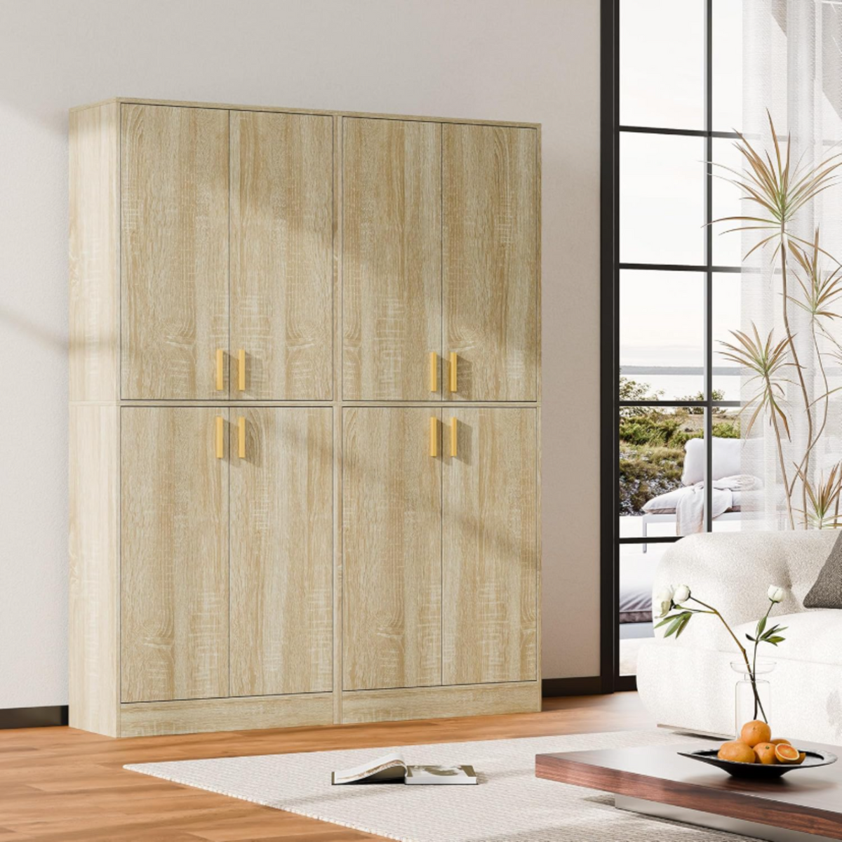 71 Inch Tall Kitchen Pantry Cabinet with Shelves