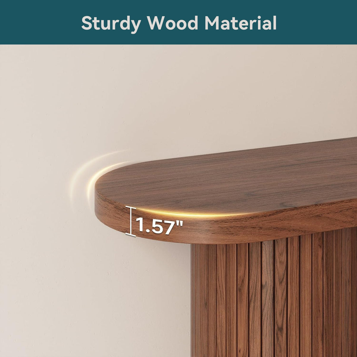 55-Inch Entryway Console Table for Hallway or Sofa