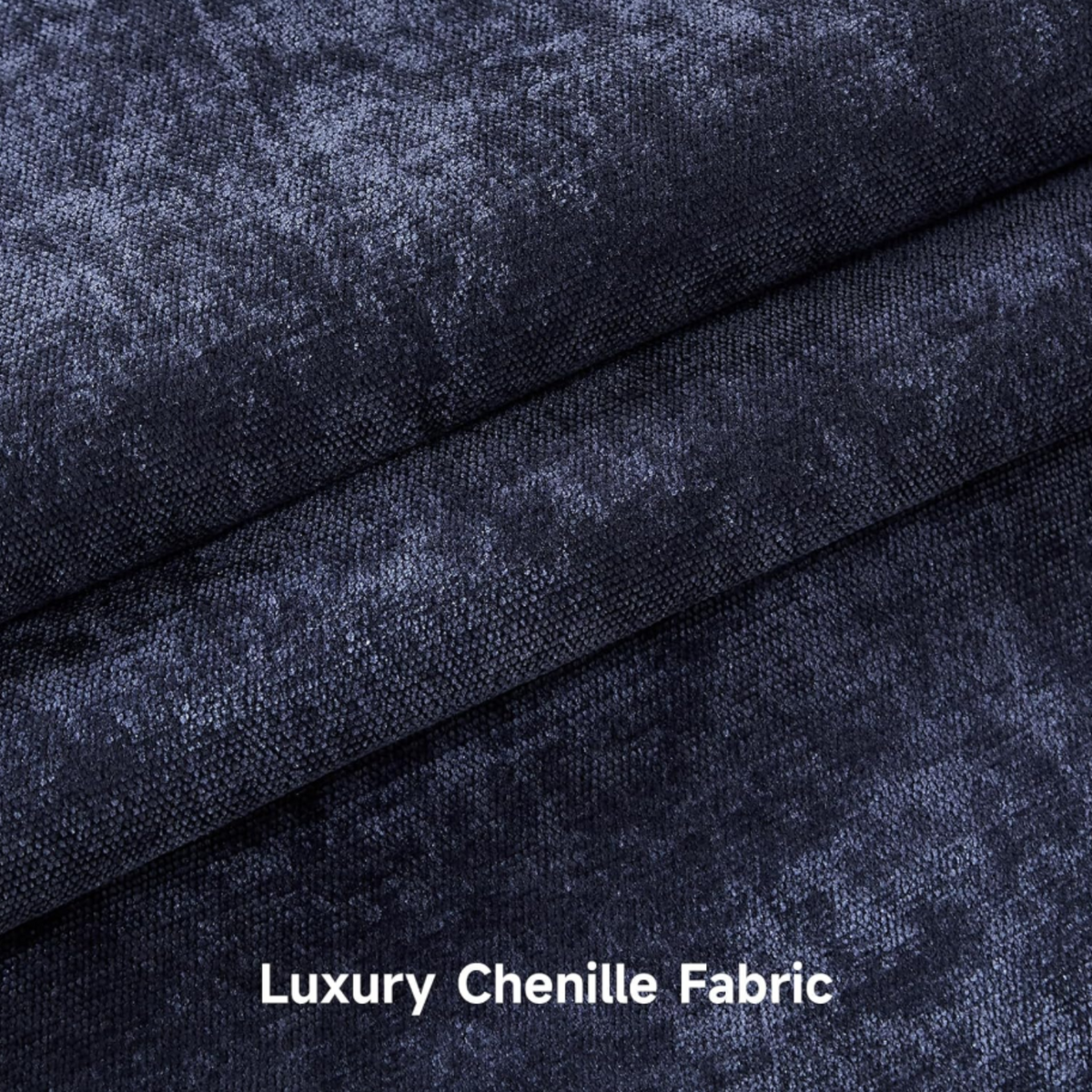 119 Inch Modular L-Shaped Chenille Sectional Sofa