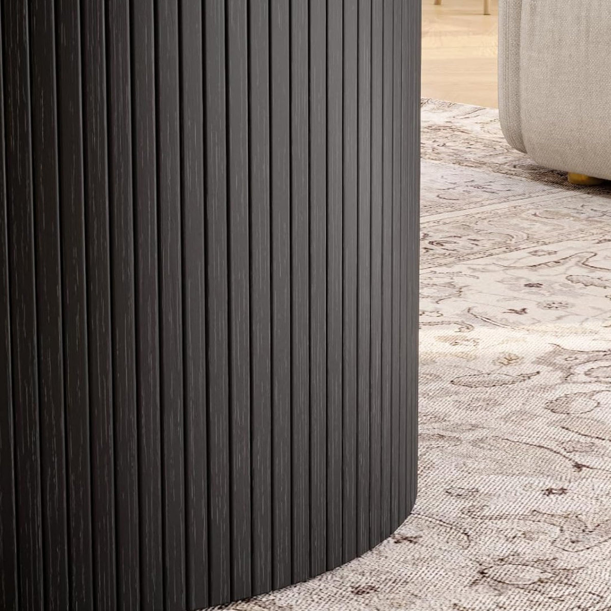 31.5 Inch Round Drum Coffee Table