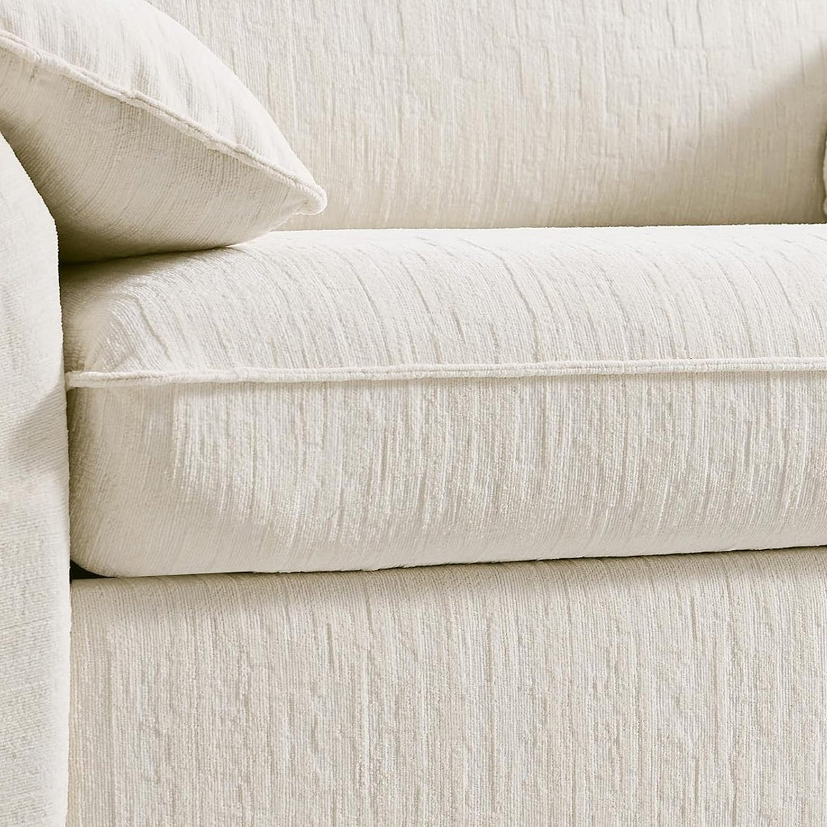 42.1 Inch Oversized Chenille Accent Reading Chair