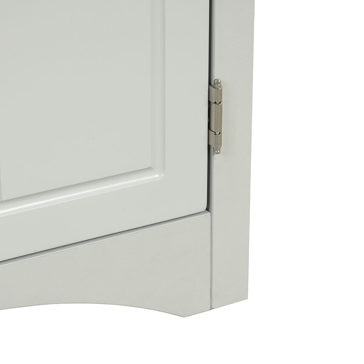 Triangle Bathroom Storage Cabinet, Adjustable Shelves