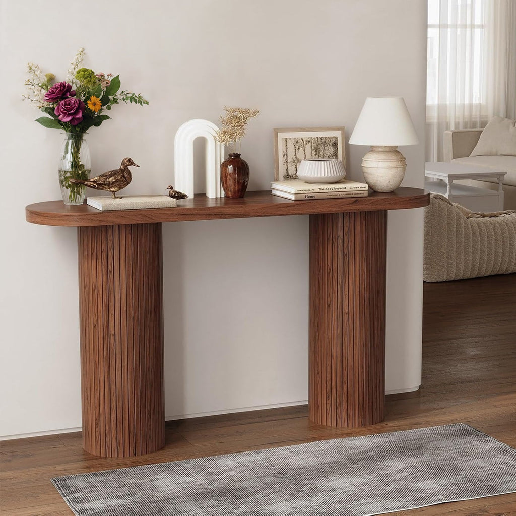 55-Inch Entryway Console Table for Hallway or Sofa