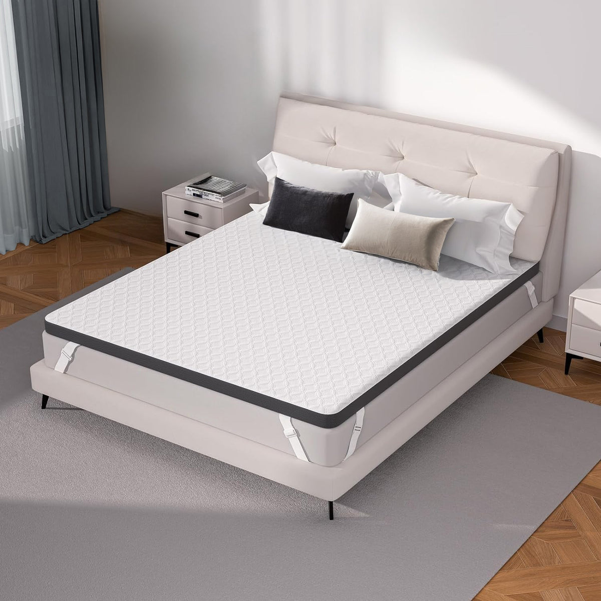 3 Inch Reversible Memory Foam Mattress Topper