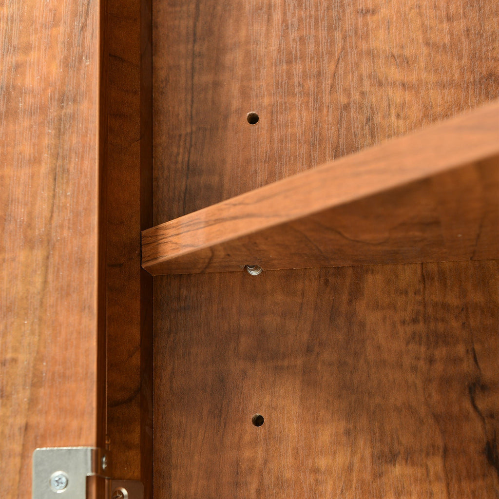 Triangle Bathroom Storage Cabinet, Adjustable Shelves