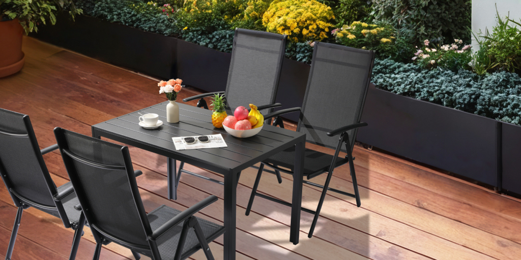 Rectangle Outdoor Dining Table, Seats 4 to 6