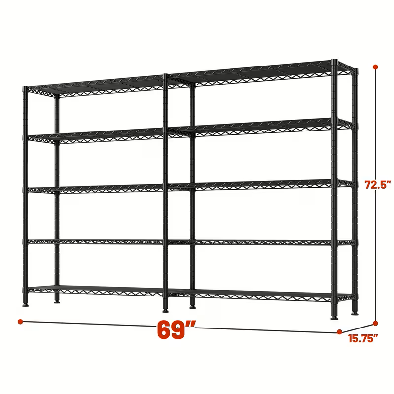 Adjustable Wire Shelving Rack