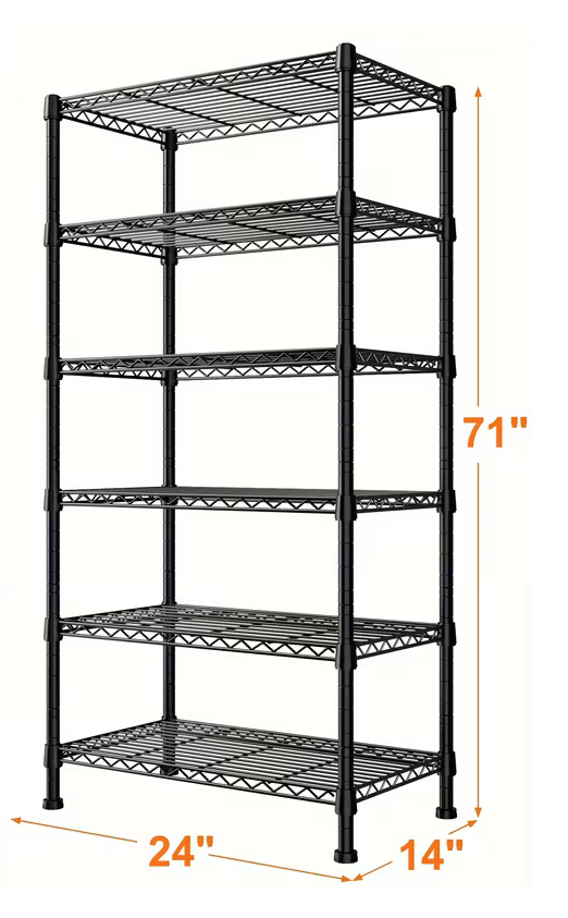 Adjustable Wire Shelving Rack