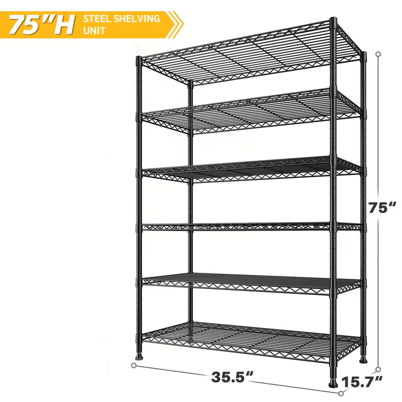 Adjustable Wire Shelving Rack