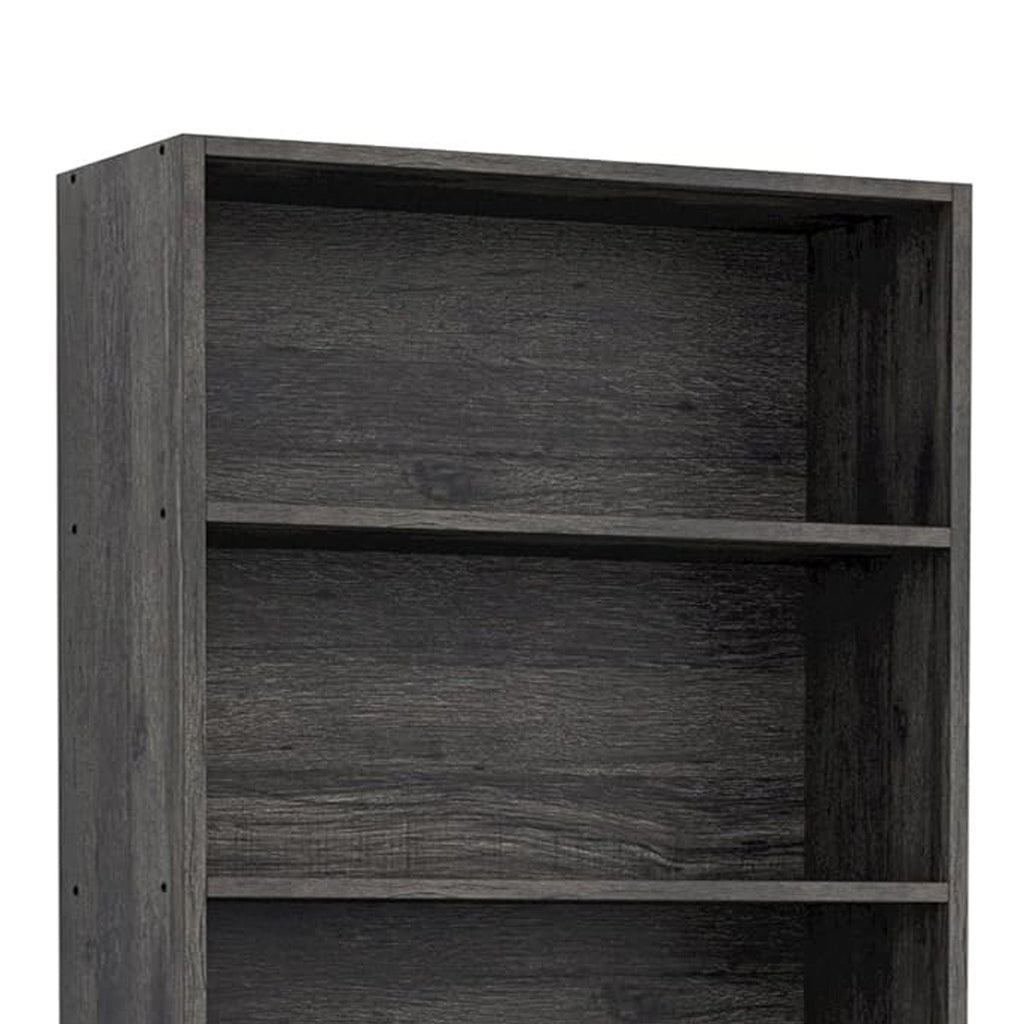 70 Inch Industrial 6-Shelf Floor Standing Bookshelf
