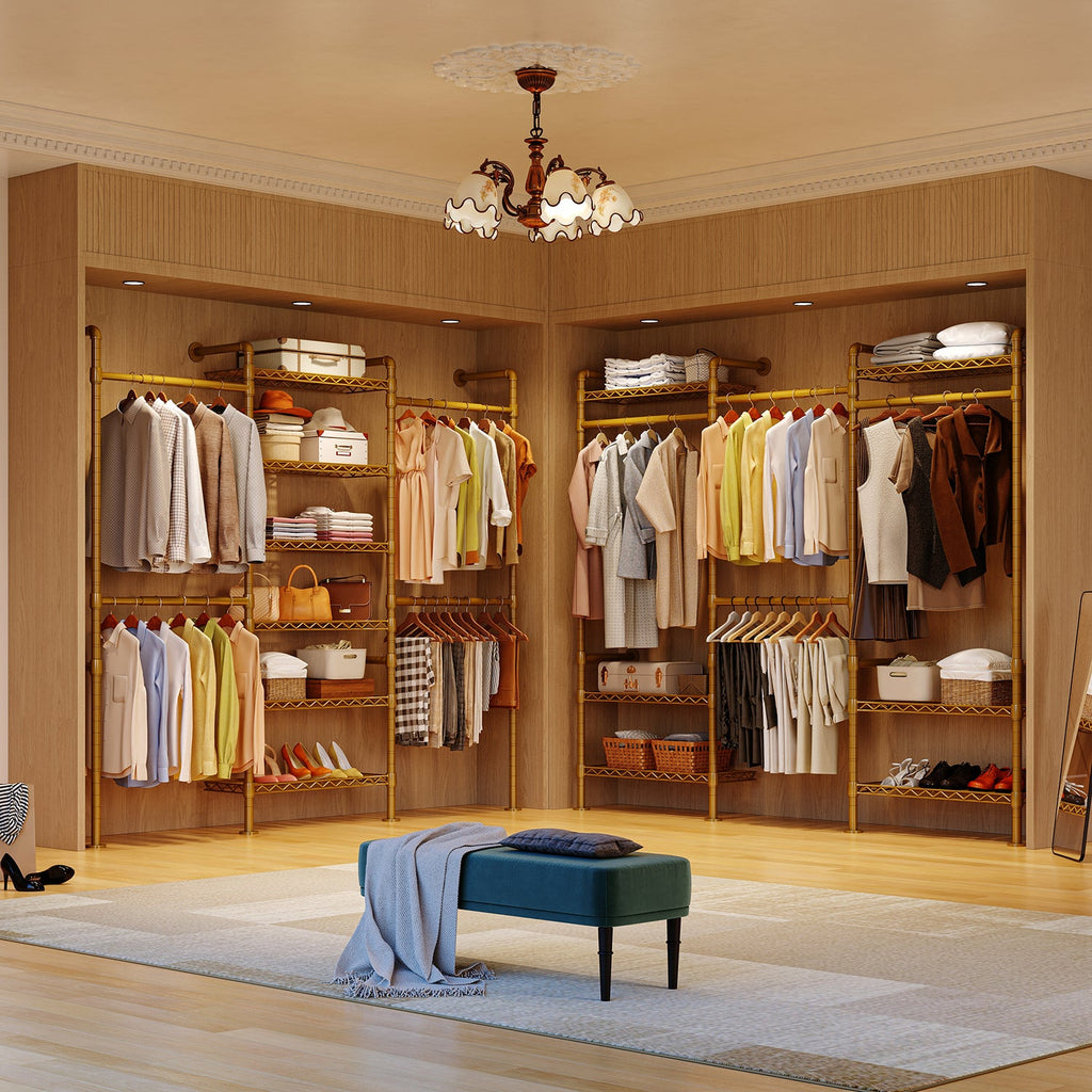 Wall Mounted Industrial Pipe Closet System