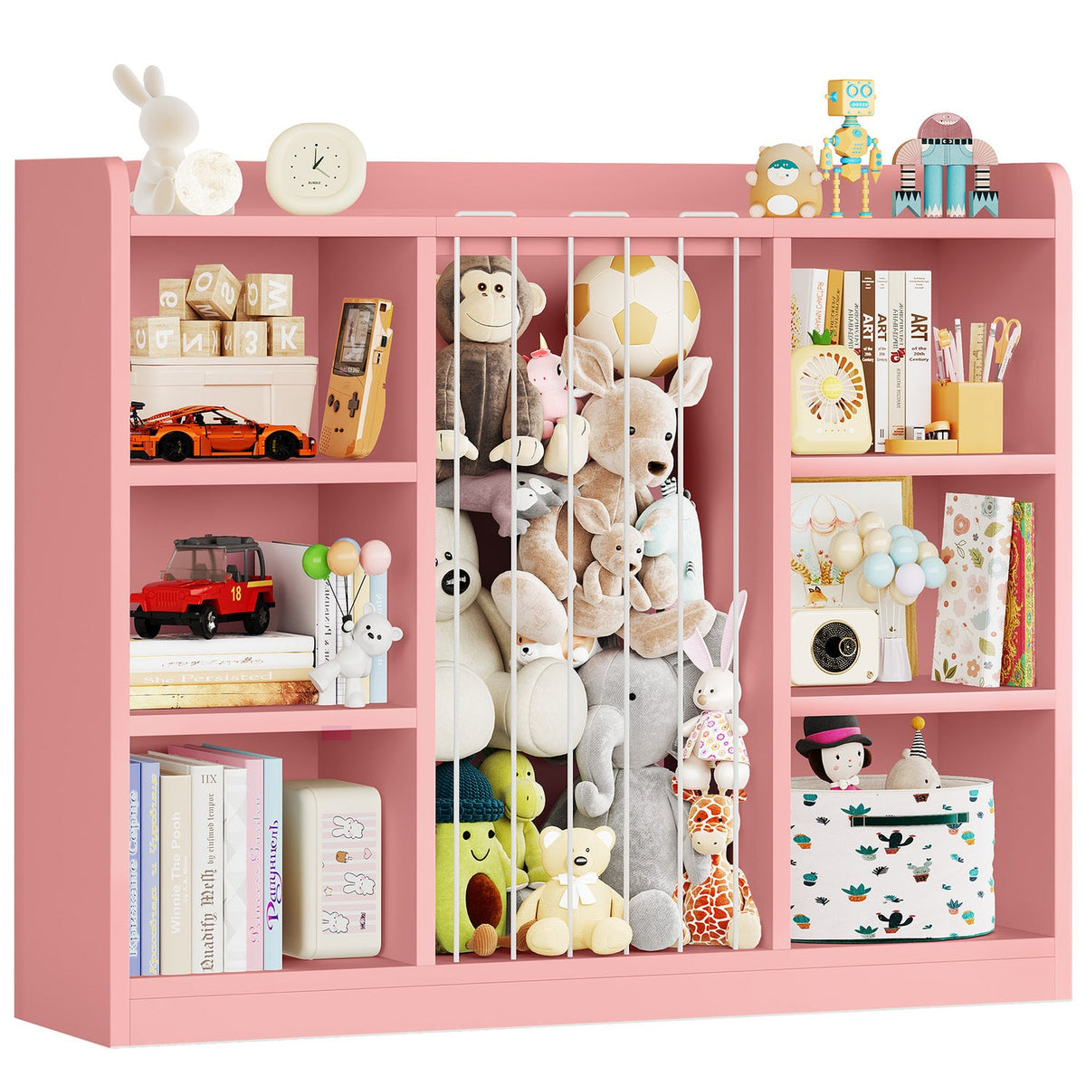 Kids Toy Storage Organizer with 6 Cubbies
