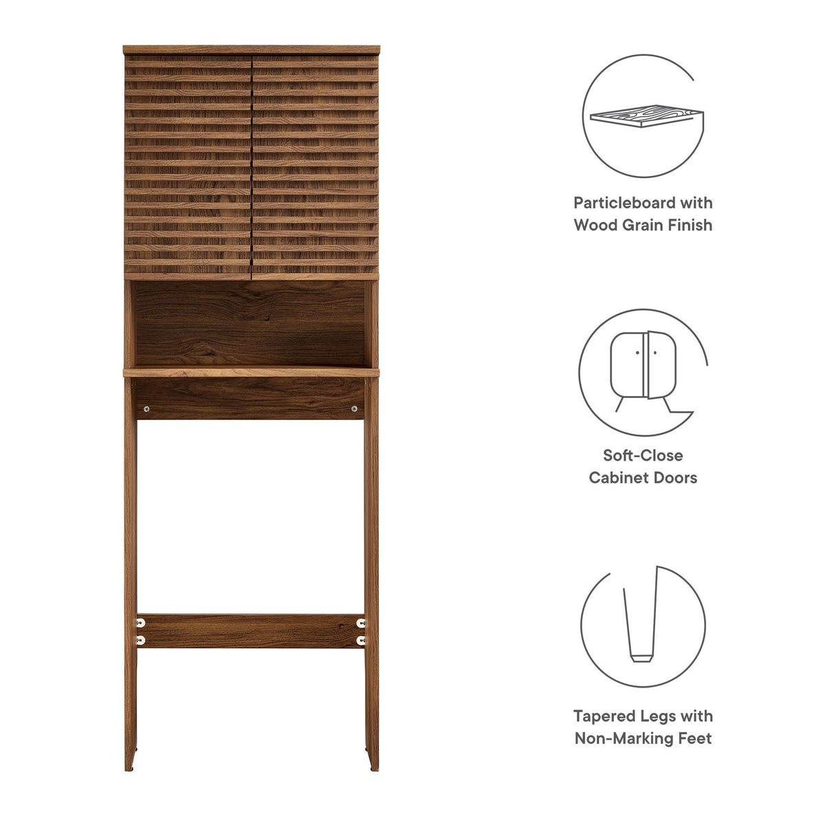 Modway Render Over-the-Toilet Bathroom Cabinet