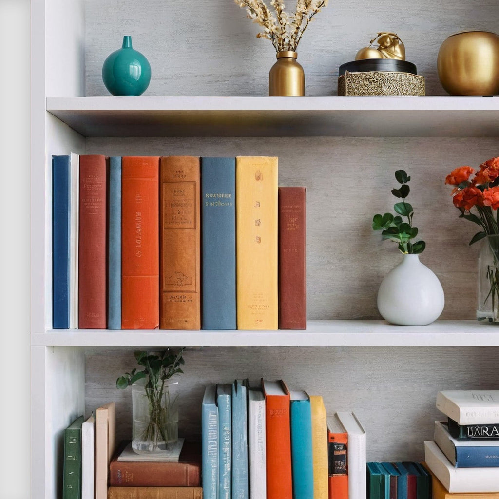 70 Inch Industrial 6-Shelf Floor Standing Bookshelf