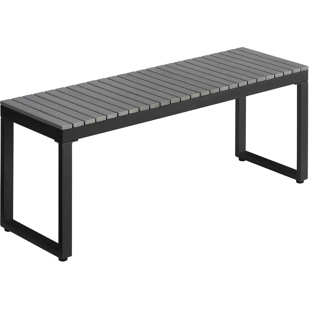 Weatherproof HDPE Outdoor Garden Bench for 2
