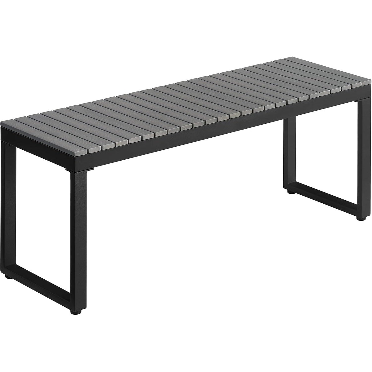 Weatherproof HDPE Outdoor Garden Bench for 2