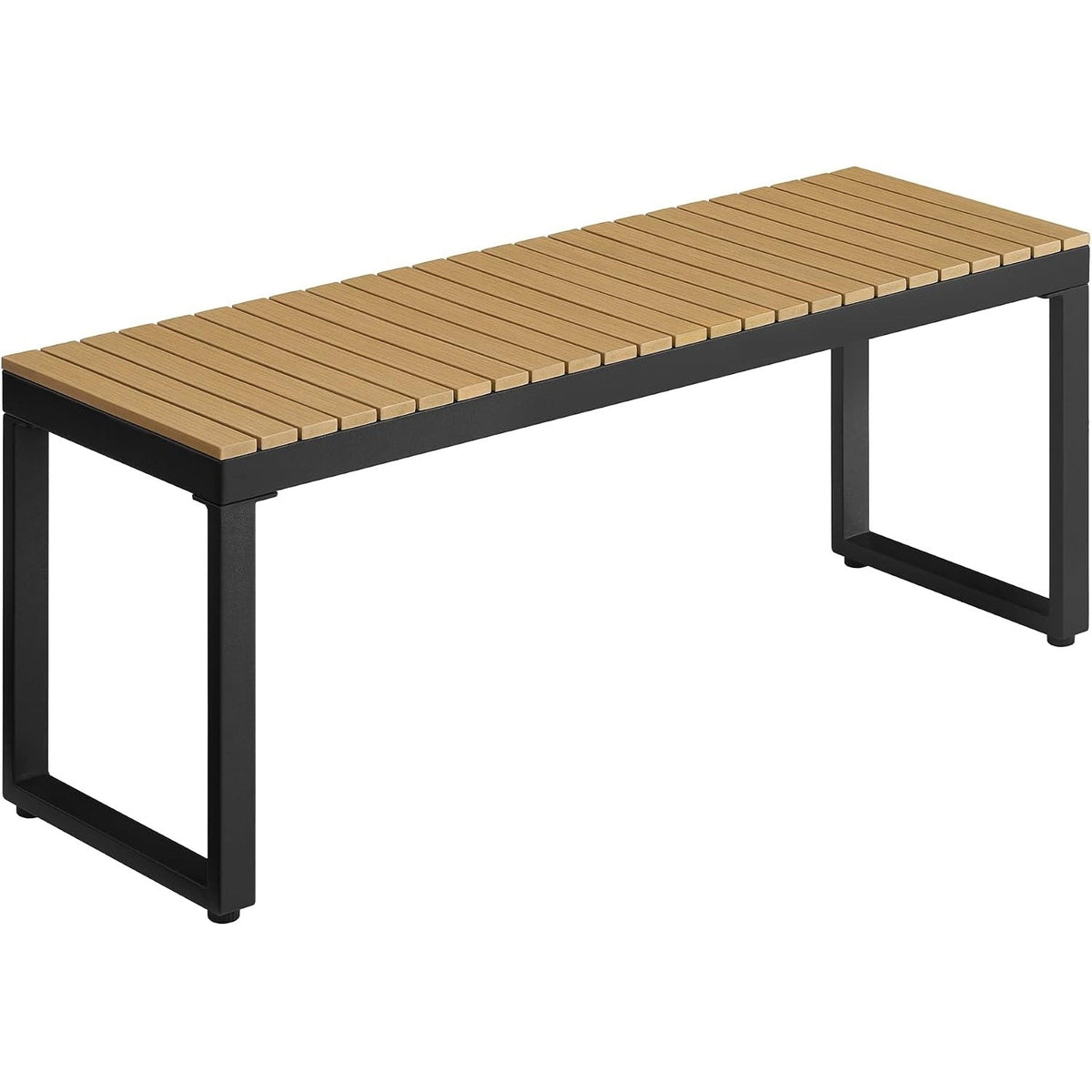 Weatherproof HDPE Outdoor Garden Bench for 2