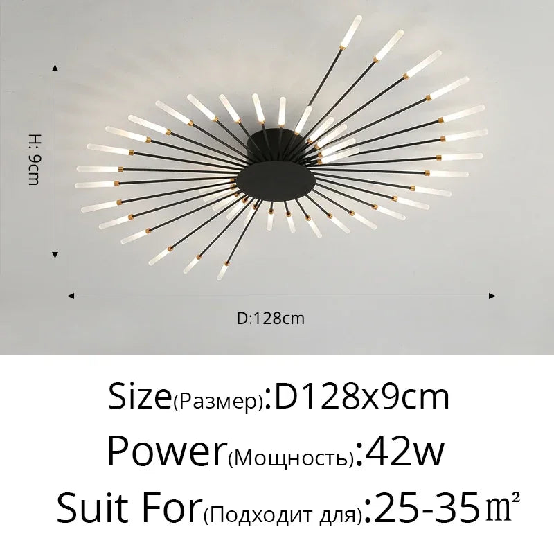Modern Minimalist LED Chandelier Pendant Light